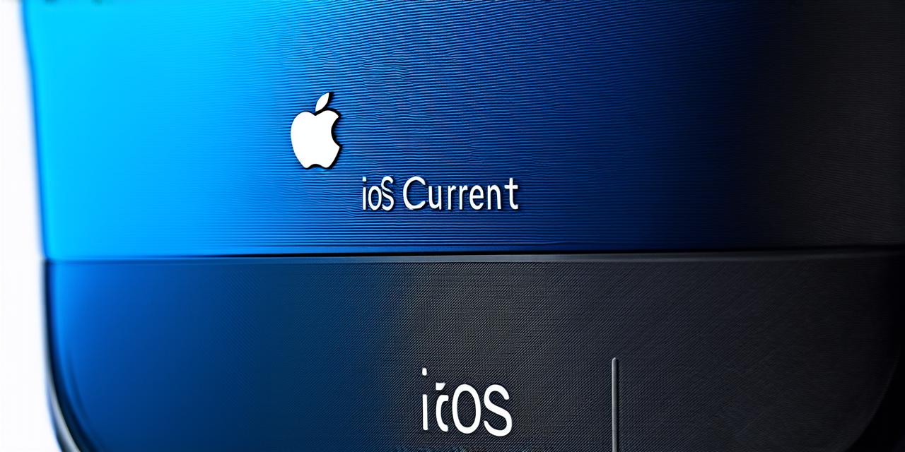 What version of iOS is Apple currently using