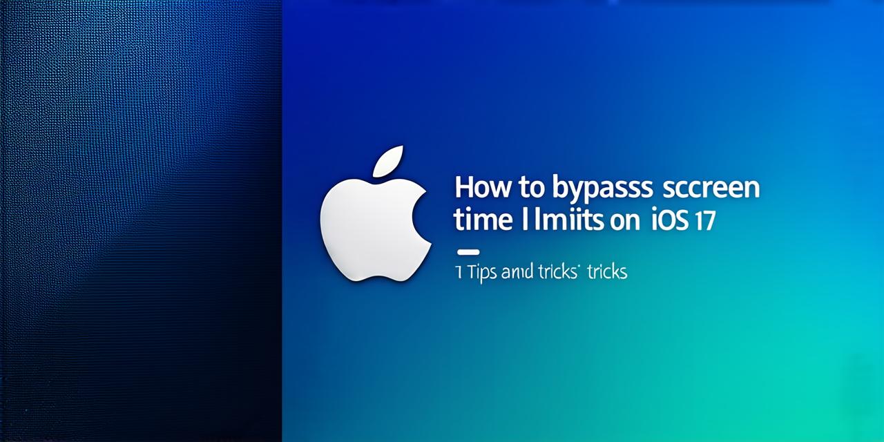 How to circumvent screen time restrictions on iOS 17